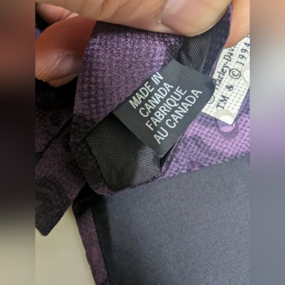 Looney Tunes x Harley Davidson Silk Tazmania Tie - Picture 8 of 9